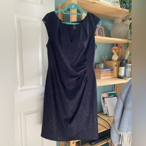 Adrianna Papell Navy Dress